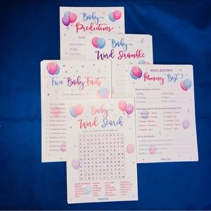 🍼Baby Shower/Gender Reveal Games🍼